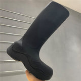 High Platform Rain Boots by White Market