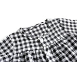 Baby Girl Plaid Pattern Single Breasted Design Shirt Combo Shorts Sets by MyKids-USA™