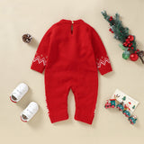 Baby Cute Christmas Elk Pattern Autumn Winter New Style Romper by MyKids-USA™