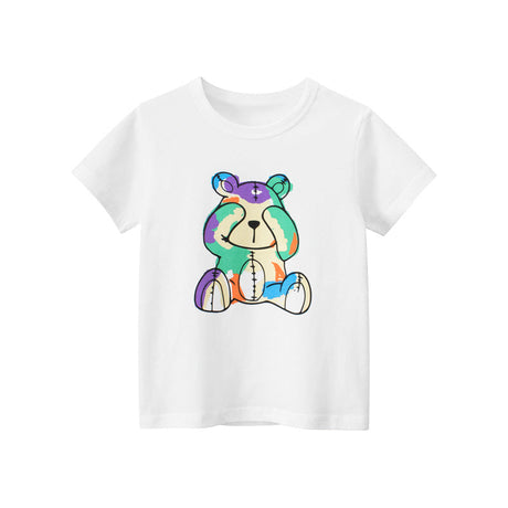 Baby Boy Cartoon Bear Graphic Cool Style Quality Tee by MyKids-USA™