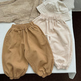 Baby Solid Color Quality Loose Casual Pants Trousers by MyKids-USA™