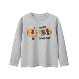 Baby Boy And Girl Print Pattern Autumn New Style Tops by MyKids-USA™