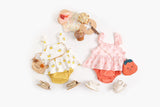 Baby Girl Printed Pattern Ruffle Design Sleeveless Tops Combo Shorts Sets by MyKids-USA™