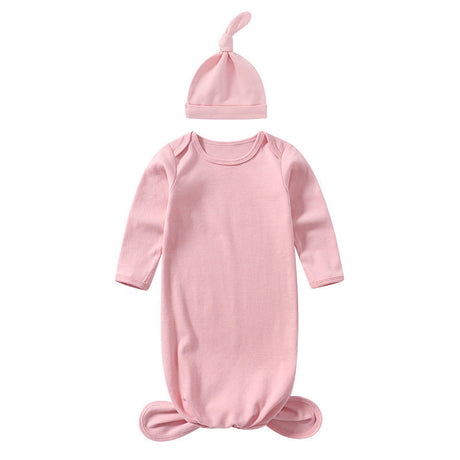 Baby Sleeping Bag Hat Set Spring Summer Baby Sleepwear Anti-Kicker Surprise Jump Swaddling Clothes by MyKids-USA™