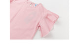 Girl Striped Pattern Tops Combo Bow Belt Pants Summer 1-Pieces Sets by MyKids-USA™