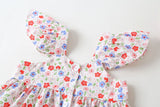 Baby Girl Little Floral Print Sleeveless Dress Combo Short Pants In Sets by MyKids-USA™