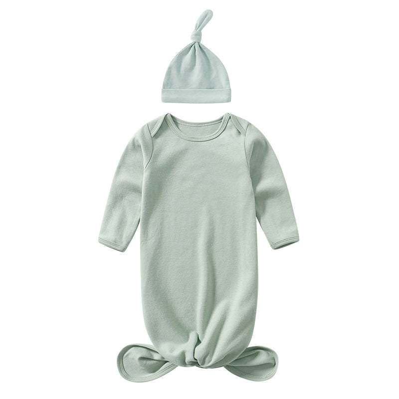 Baby Sleeping Bag Hat Set Spring Summer Baby Sleepwear Anti-Kicker Surprise Jump Swaddling Clothes by MyKids-USA™