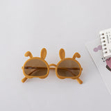 Fashion Bunny Shape Solid Color Sunglasses by MyKids-USA™