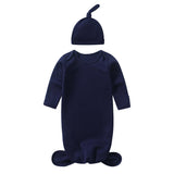 Baby Sleeping Bag Hat Set Spring Summer Baby Sleepwear Anti-Kicker Surprise Jump Swaddling Clothes by MyKids-USA™