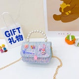 Children Girl Cartoon Patched Pattern Fashion Princess Crossbody Bags by MyKids-USA™