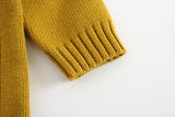 Baby Solid Color Hollow Carved Design Knitwear Sets by MyKids-USA™