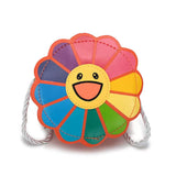 Children Kids Cartoon Sunflower Pattern Round Shape Small Satchel by MyKids-USA™