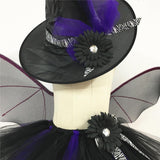 Children’s Halloween Witch Cosplay Hat Skirt Wings 1-Piece Sets by MyKids-USA™ - Vysn