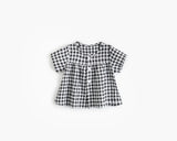 Baby Girl Plaid Pattern Single Breasted Design Shirt Combo Shorts Sets by MyKids-USA™