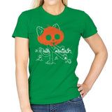 Pumpkitty Zombie - Womens by RIPT Apparel - Vysn