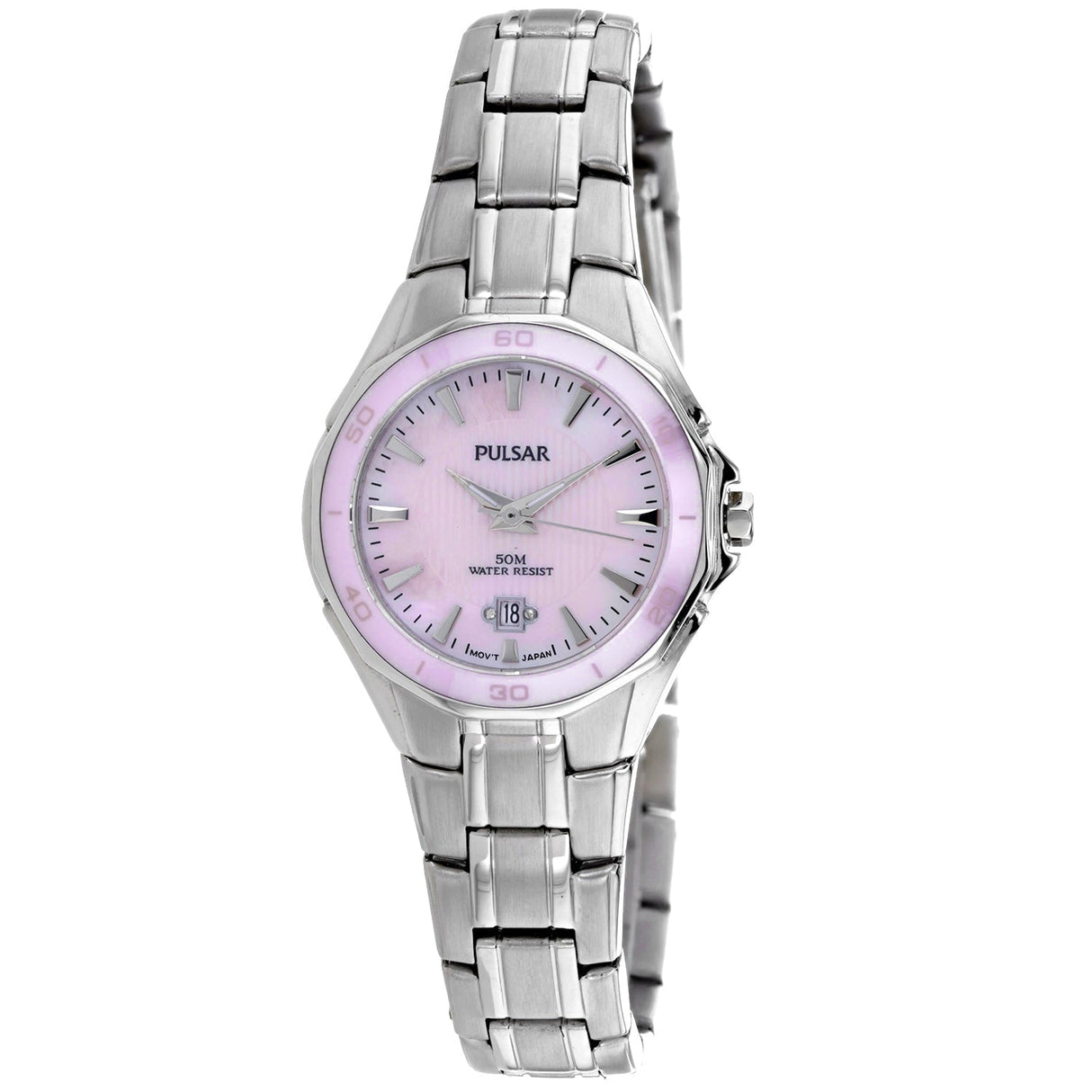 Pulsar Women's Classic Pink Dial Watch - PXT899 by Balec Group