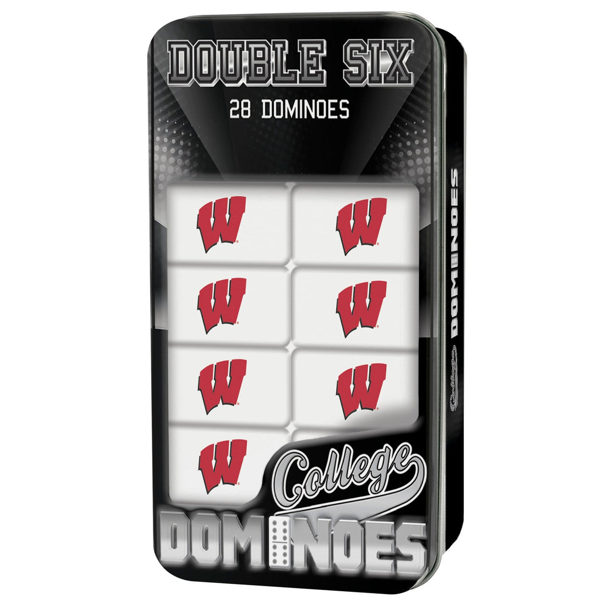 Wisconsin Badgers Dominoes by MasterPieces Puzzle Company INC