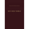 Niv, Holy Bible, Compact, Paperback, Burgundy, Comfort Print