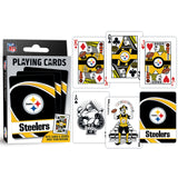 Pittsburgh Steelers Playing Cards - 54 Card Deck by MasterPieces Puzzle Company INC