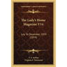 The Lady's Home Magazine V14: July To December, 1859 (1859)