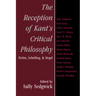 The Reception of Kant's Critical Philosophy: Fichte, Schelling, and Hegel