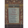 To Tell Their Children: Jewish Communal Memory in Early Modern Prague