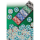 Miami Dolphins 100 Piece Poker Chips by MasterPieces Puzzle Company INC