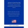 Identity Theft Red Flags and Address Discrepancies Under the Fair and Accurate Credit Transactions Act of 2003 (US National Credit Union Administratio