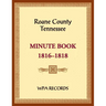 Roane County, Tennessee Court Minute Book, 1816-1818