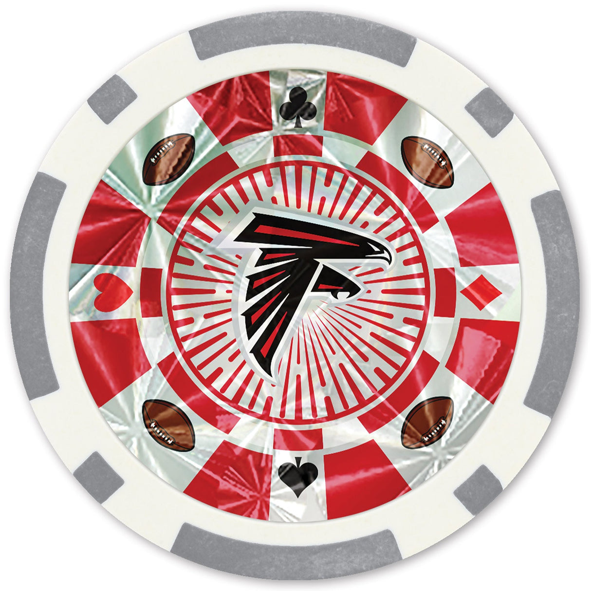 Atlanta Falcons 20 Piece Poker Chips by MasterPieces Puzzle Company INC