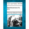 Reminiscences of A K.C.
