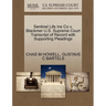 Sentinel Life Ins Co V. Blackmer U.S. Supreme Court Transcript of Record with Supporting Pleadings