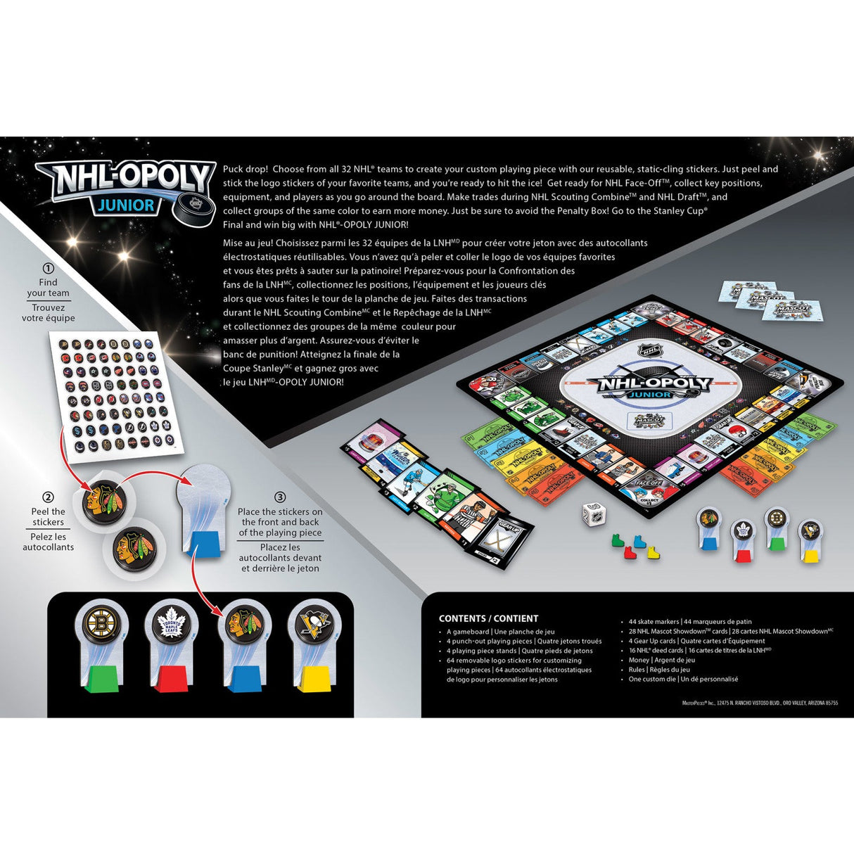 NHL Opoly Junior by MasterPieces Puzzle Company INC