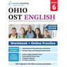Ohio State Test Prep: Grade 6 English Language Arts Literacy (ELA) Practice Workbook and Full-length Online Assessments: OST Study Guide