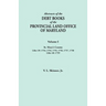 Abstracts of the Debt Books of the Provincial Land Office of Maryland. Volume I, St. Mary's County. Liber 39: 1753, 1754, 1755, 1756, 1757, 1758; Libe