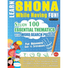 Learn Shona While Having Fun! - For Beginners: Easy to Intermediate - Study 100 Essential Thematics with Word Search Puzzles - Vol.1