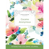 Adult Coloring Journal: Cocaine Anonymous (Mythical Illustrations, Pastel Floral)