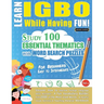 Learn Igbo While Having Fun! - For Beginners: Easy to Intermediate - Study 100 Essential Thematics with Word Search Puzzles - Vol.1