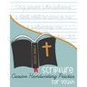 Bible Scripture Cursive Handwriting Practice: for Youth