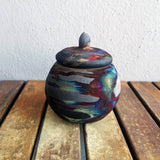 RAAQUU KIOKU Small raku pottery Urn for Remains - 12 oz capacity for child, pet, dog, cat by RAAQUU