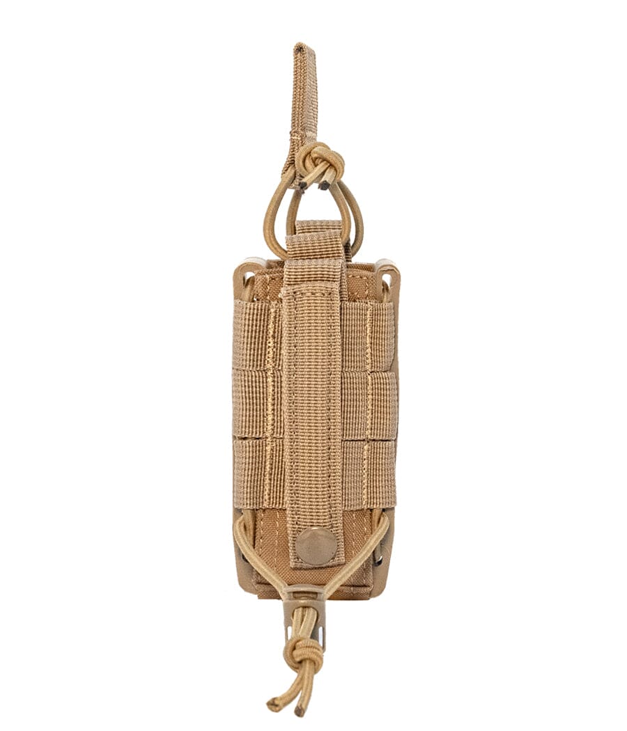 Rapid Access Single Pistol Open Top Molle Mag Pouch - by 221B Tactical