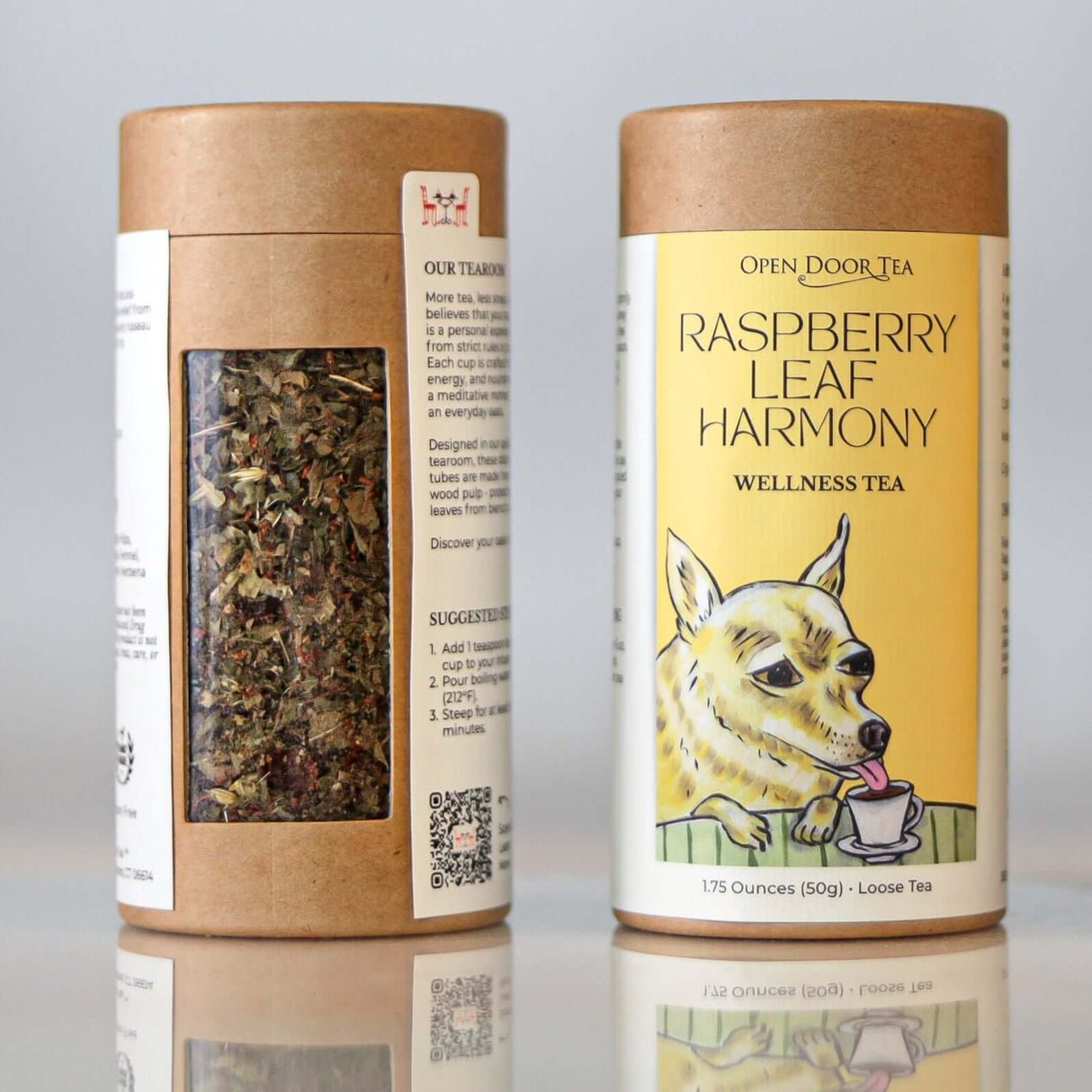 Raspberry Leaf Harmony by Open Door Tea CT