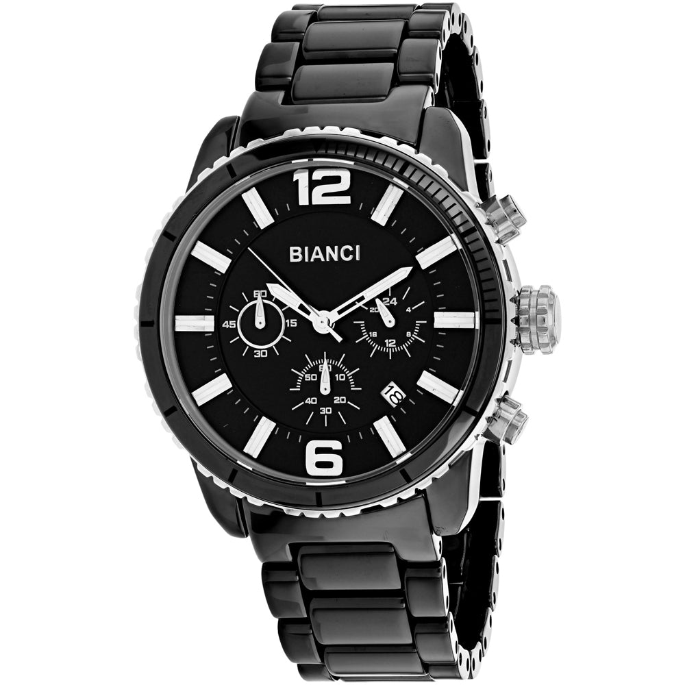 Roberto Bianci Men's Amadeo Black Dial Watch - RB58750 by Balec Group