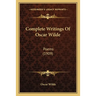 Complete Writings Of Oscar Wilde: Poems (1909)