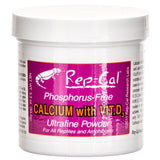 Rep Cal Ultrafine Calcium with Vitamin D3 for Reptiles and Amphibians by Dog Hugs Cat