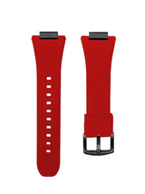 red rubber smartwatch case strap by ASOROCK WATCHES