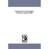 Memorial Volume of the Popham Celebration, August 29, 1862