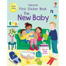 First Sticker Book the New Baby