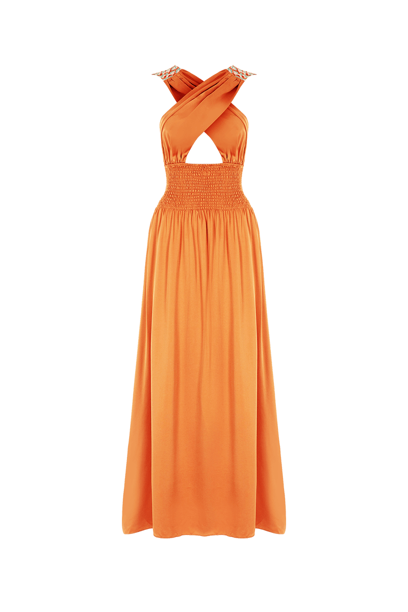 Rory Criss Cross Maxi Dress by Ladiesse