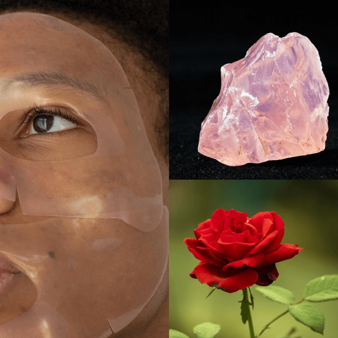 Rose Quartz Luxurious Hydrogel Face Mask by ZAQ Skin & Body